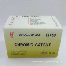 Suture de suture chirurgicale peu coûteuse suture de bonne qualité